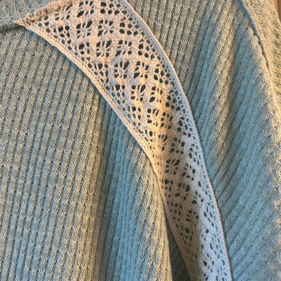 NWOT Free People color splash top in mint - Picture 9 of 11